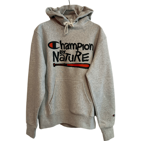 新品　CHAMPION REVERSWEAVE HOODIE  "CHAMPION BY NATURE"