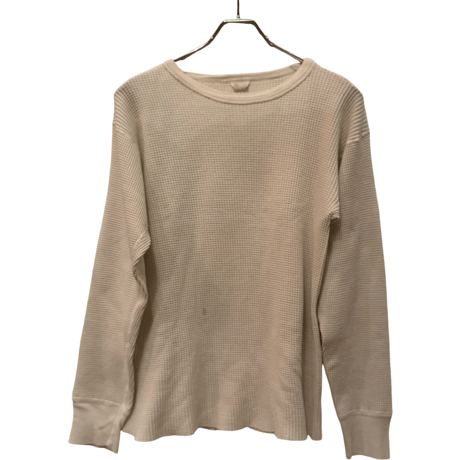 USED  MADE IN USA HEAVY WEIGHT NATURAL THERMAL SHIRTS