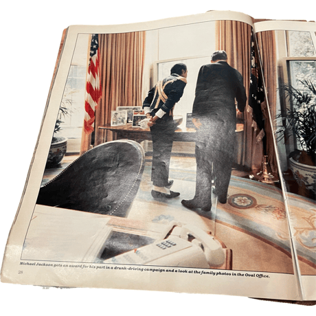 VINTAGE BOOK (USED)  LIFE MAGAZINE 1985 JAN