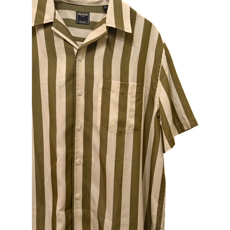 新品　TODD SNYDER RELAXFIT STRIPE CAMP SHIRTS