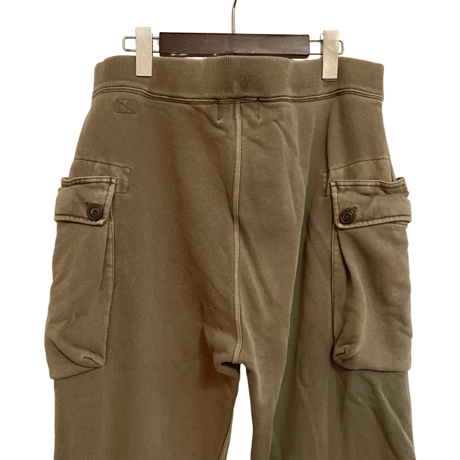 USED DOUBLE RL SWEAT CARGO PANTS