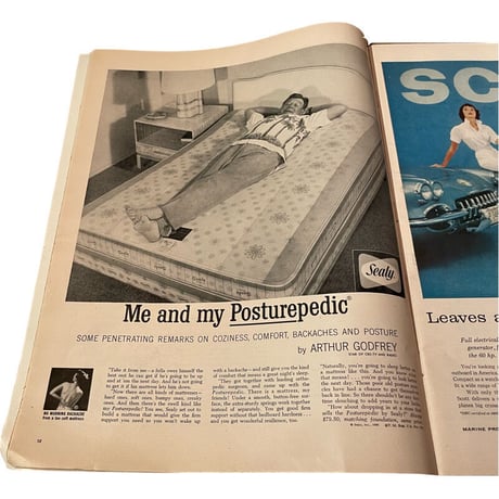 VINTAGE BOOK (USED)  LIFE MAGAZINE 1959 APRIL