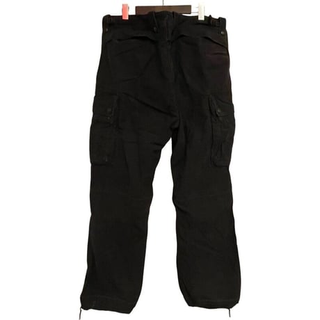 USED DOUBLE RL BLACK CARGO HEAVY WEIGHT COTTON