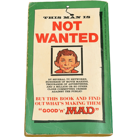 VINTAGE BOOK (USED) MAD MAGAZINE 1969