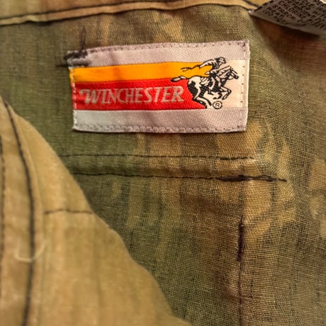 USED  HUNTING TROUSER TREBARK CAMO×HEAVY NYLON