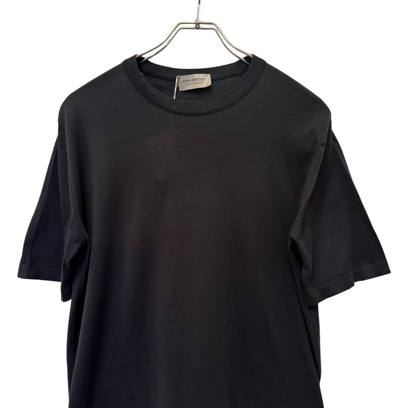 【未使用品】 JOHN SMEDLEY Sea  Knit 新品 JOHN SMEDLEY S/S HENLEYNECK KNIT 100% SE