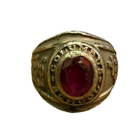 VINTAGE 1968 SCHOOL RING 925 SILVER