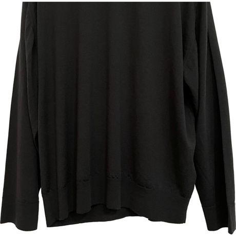 新品　JOHN SMEDLEY MOCNECK KNIT ビッグシルエット  100% WOOL  "MADE IN ENGLAND"