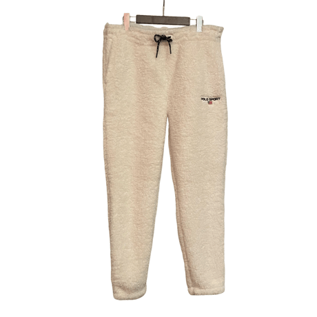 新品 POLO SPORTS FLEECE PANTS WHITE