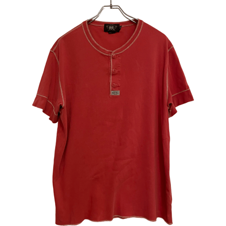USED RRL HENLEYNECK   TSHIRTS