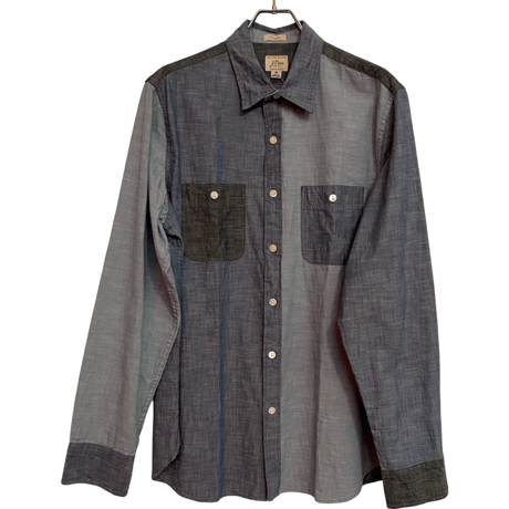 新品　J CREW TWO TONE CHAMBRAY SHIRTS