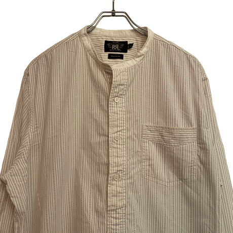 USED  DOUBLE RL BANDCOLLAR SHIRTS