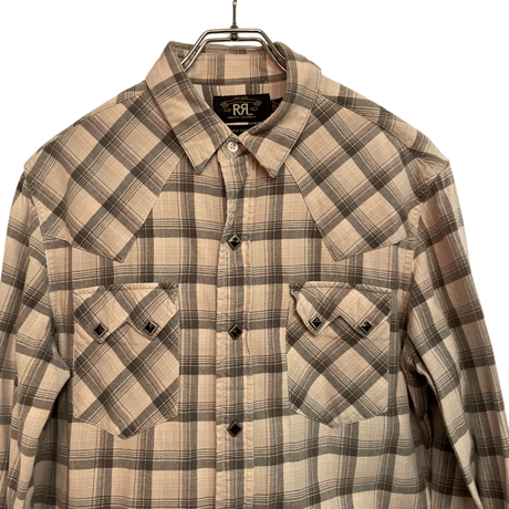 USED   DOUBLE RL SAW TOOTH POCKET WESTERN SHIRTS