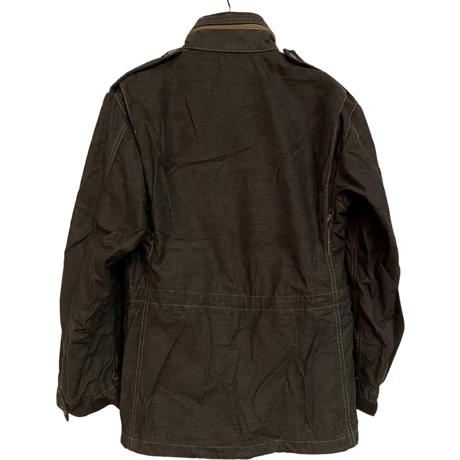 USED  US MILITARY M65 FIELD JACKET S-S BLACK OVER DYED
