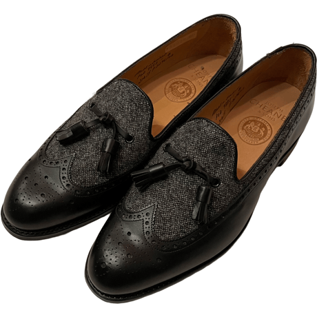 新品　 JOSEPH CHEANY&SONS  FREDERICK LOAFER ”DONEGAL TWEED”