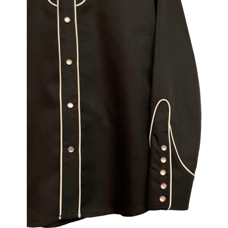 新品　H BAR C BLACK WESTERN SHIRTS MADE IN USA