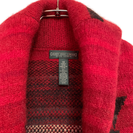 USED RALPH LAURE"LAUREN" BEACON CARDIGAN