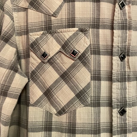 USED   DOUBLE RL SAW TOOTH POCKET WESTERN SHIRTS