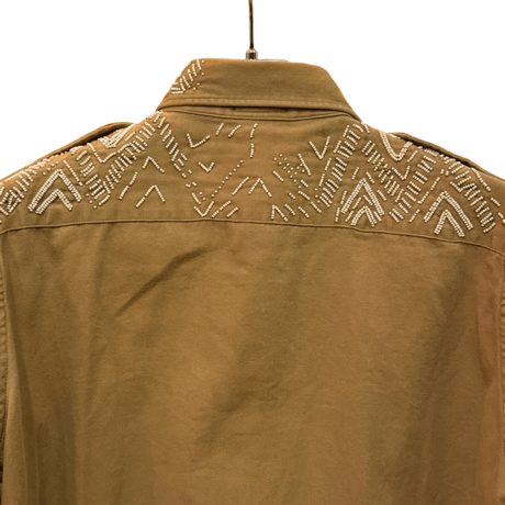 新品　POLO RALPH LAUREN BEADS MILITARY SHIRTS OUTLET品