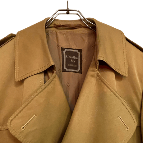 USED VINTAGE CHRISTIAN DIOR  TRENCH COAT