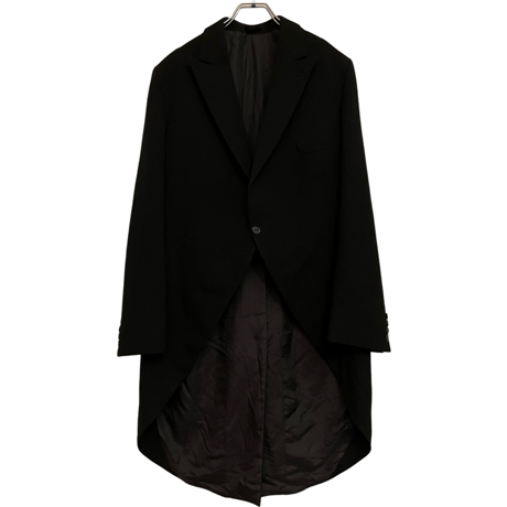 USED VINTAGE MORNING COAT ”100%PURE WOOL” MADE IN ENGLAND