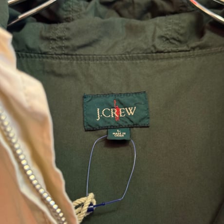 USED  JCREW 2TONE COTTON ANORACK