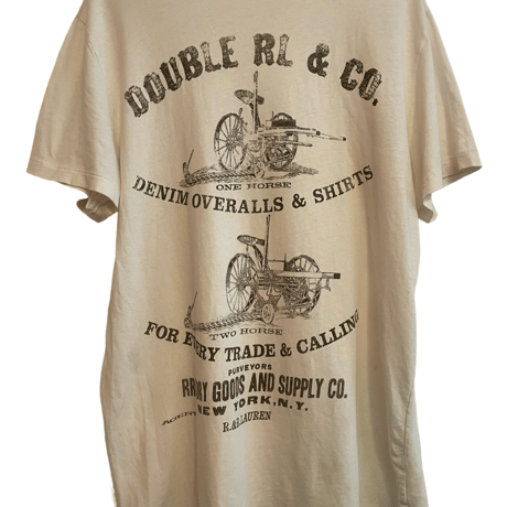 USED RRL LINEN BLEND TSHIRTS