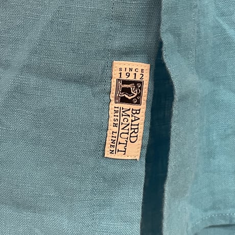 新品　J CREW IRISH LINEN BD SHIRTS"BAIRD McNUTT"