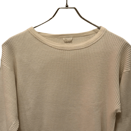 USED  MADE IN USA HEAVY WEIGHT NATURAL THERMAL SHIRTS