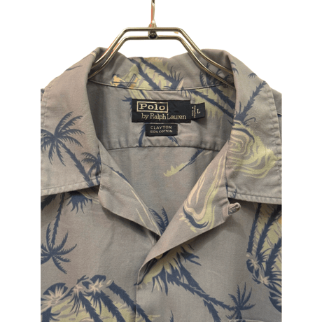 USED VINTAGE   POLO RALPH LAUREN S/S OPEN COLLAR SHIRTS