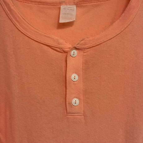 USED  HENLEY NECK SHIRTS MADE IN USA