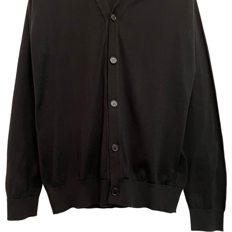 新品　JOHN SMEDLEY V-NECK CARDIGAN LIGHT WEIGHT 100%SEA ISLAND COTTON  MADE IN ENGLAND #1