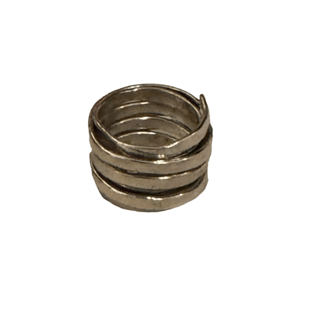新品　NEW STERLING SILVER  STRAP RING #1