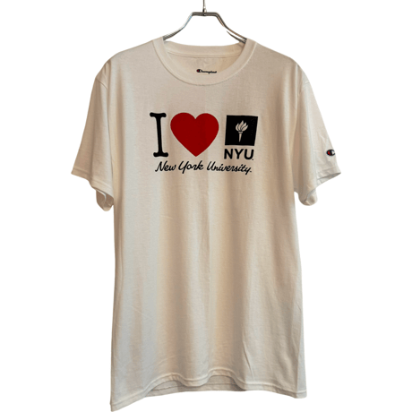 新品　CHAMPION S/S TSHIRTS  NYU(New York UNIVERSITY)