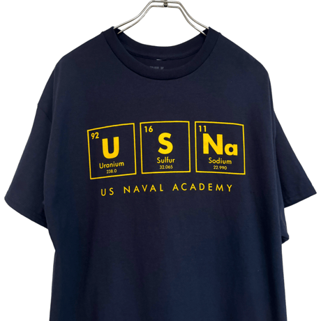 USNA BOX LOGO TEE