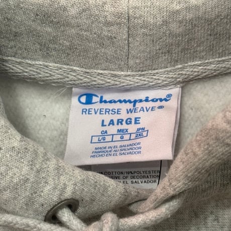 新品　CHAMPION REVERSWEAVE HOODIE US NAVY ”霜降り”