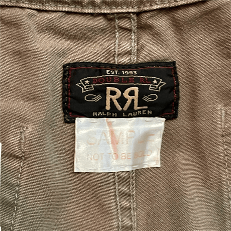 USED DOUBLE RL  CANVAS  EAZY PANTS ”SAMPLE”