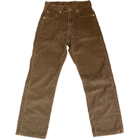 USED US Levi's 569 BROWN CORDUROY