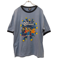 USED VINTAGE　The Simpsons Ringer T-shirts MADE IN USA