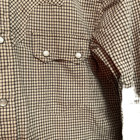 USED   DOUBLE RL SAW TOOTH POCKET WESTERN SHIRTS