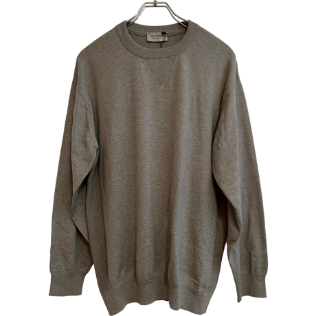 新品　JOHN SMEDLEY CREWNECK KNIT  100% SEA ISLAND COTTON  "MADE IN ENGLAND"