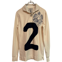 DEAD STOCK  POLO RUGBY "SKULL" RUGBY SHIRTS