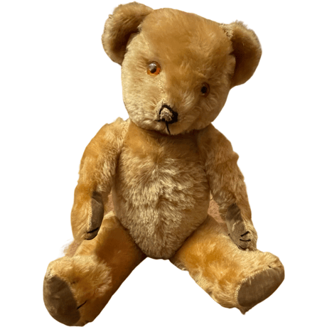 USED ”ANTIQUE”STUFFED ANIMAL ” MADE IN UK”