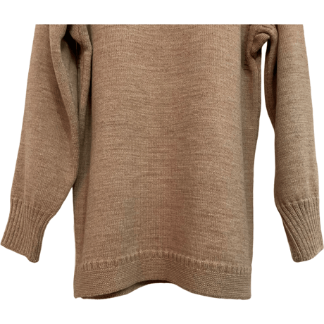 USED VINTAGE GURNSEY WOOLENS  SWEATER ”MADE IN ENGLAND”