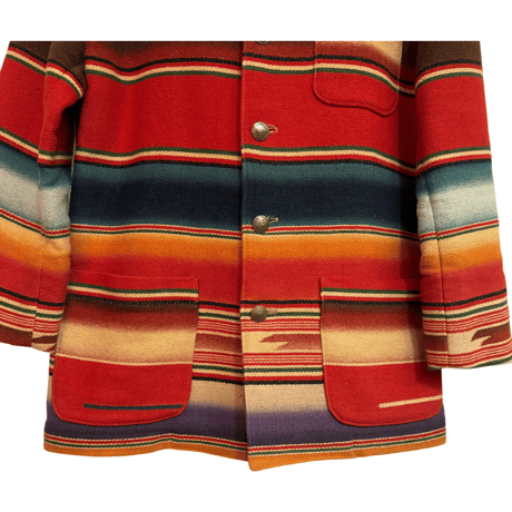 USED VINTAGE MADE IN USA  POLO COUNTRY RUG JACKET