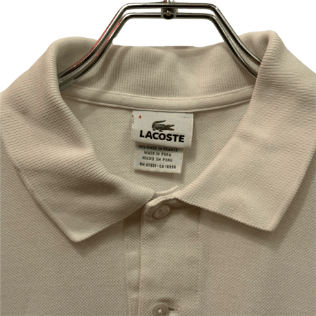 USED LACOSTE POLO SHIRTS