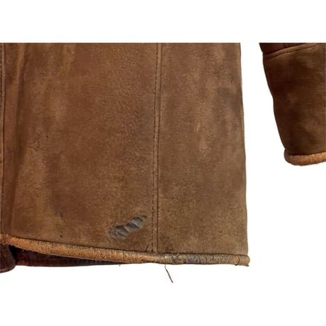 USED VINTAGE SHEARLING COAT ”MADE IN ENGLAND”