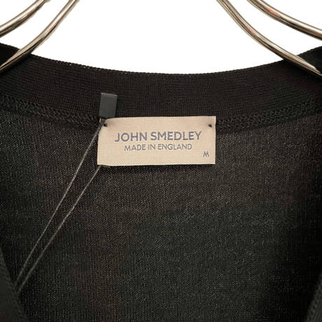新品　JOHN SMEDLEY V-NECK CARDIGAN LIGHT WEIGHT 100%SEA ISLAND COTTON  MADE IN ENGLAND #1