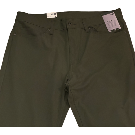 新品　US LEVI'S 511 SLIM TECH 5POCKET PANTS OLIVE GREEN
