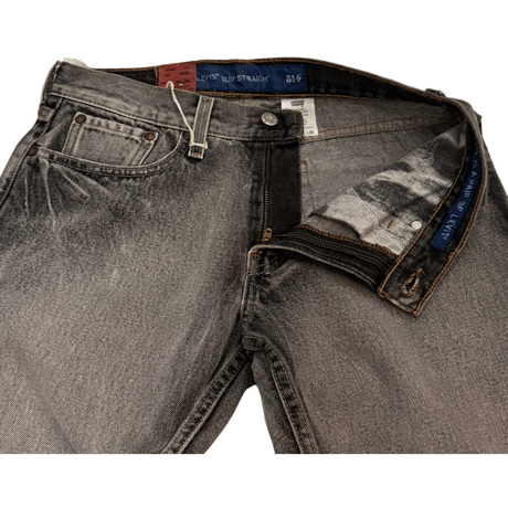 新品 NEW (DEAD STOCK)　  US LEVI'S SLIM STRAIGHT "514"　BLACK WASH